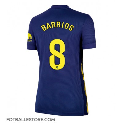 Atletico Madrid Pablo Barrios #8 Bortedrakt Dame 2025-26 Kortermet Atletico Madrid Pablo Barrios #8 Bortedrakt Dame 2025-26 Kortermet